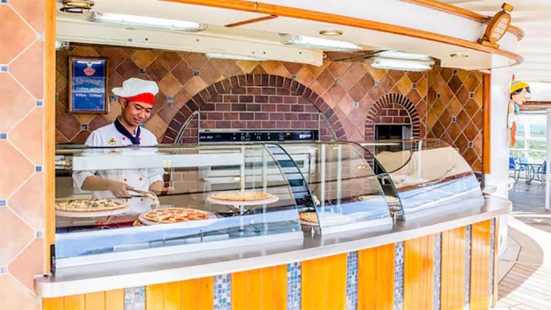 8 signature pizzerias on cruise ships